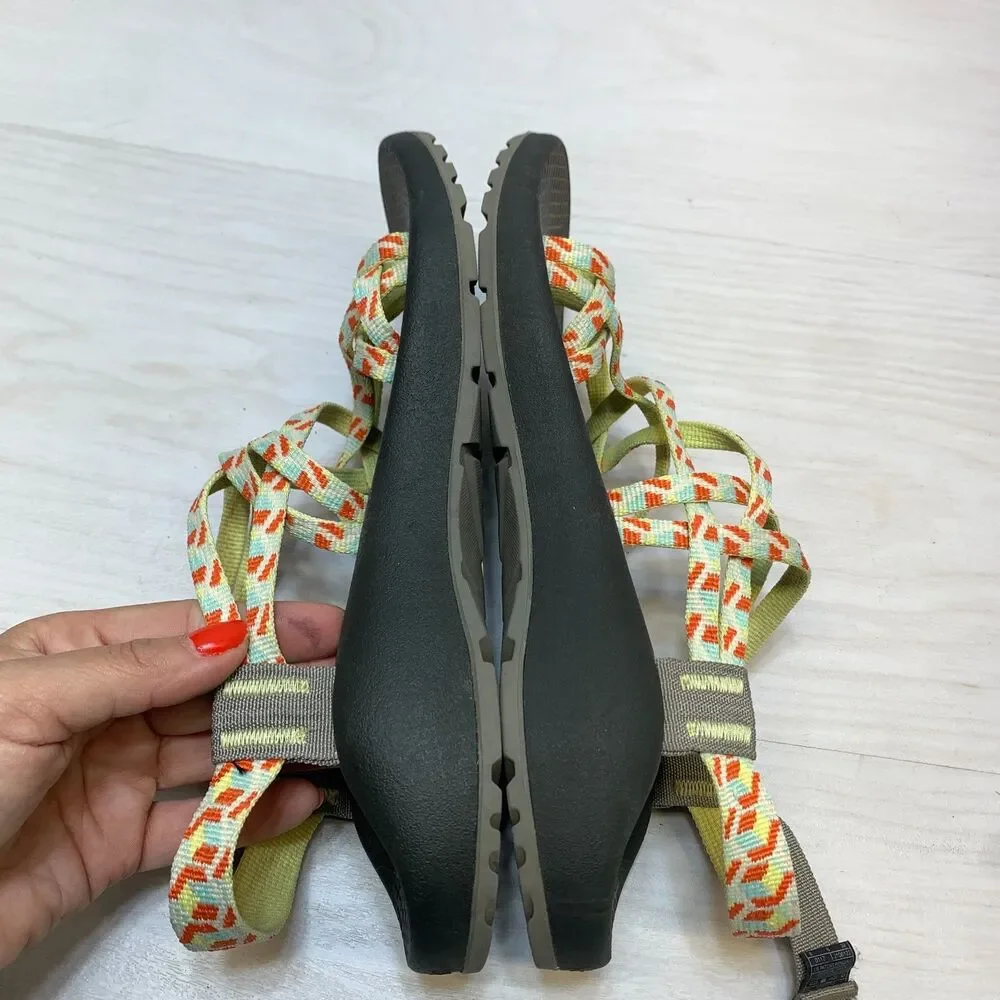 Chaco ZX/2 Classic Hiking Sandal Womens Size 8 Prism Yellow Sport Water Athletic